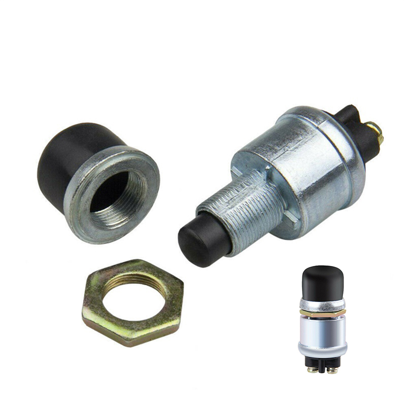 Universal 50A Car Engine Starter Start Momentary Switch Proof Push Button Repair - Image 21