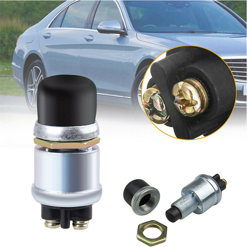 Universal 50A Car Engine Starter Start Momentary Switch Proof Push Button Repair - Image 16