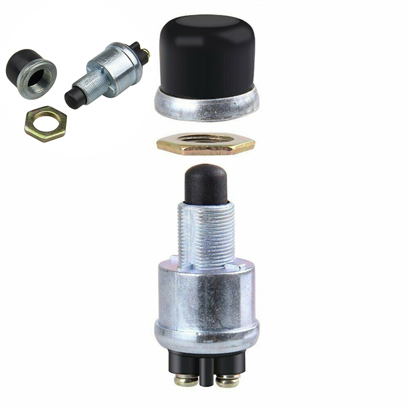 Universal 50A Car Engine Starter Start Momentary Switch Proof Push Button Repair - Image 17