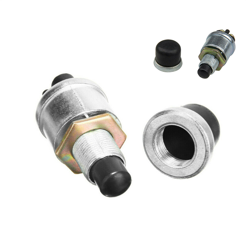 Universal 50A Car Engine Starter Start Momentary Switch Proof Push Button Repair - Image 18