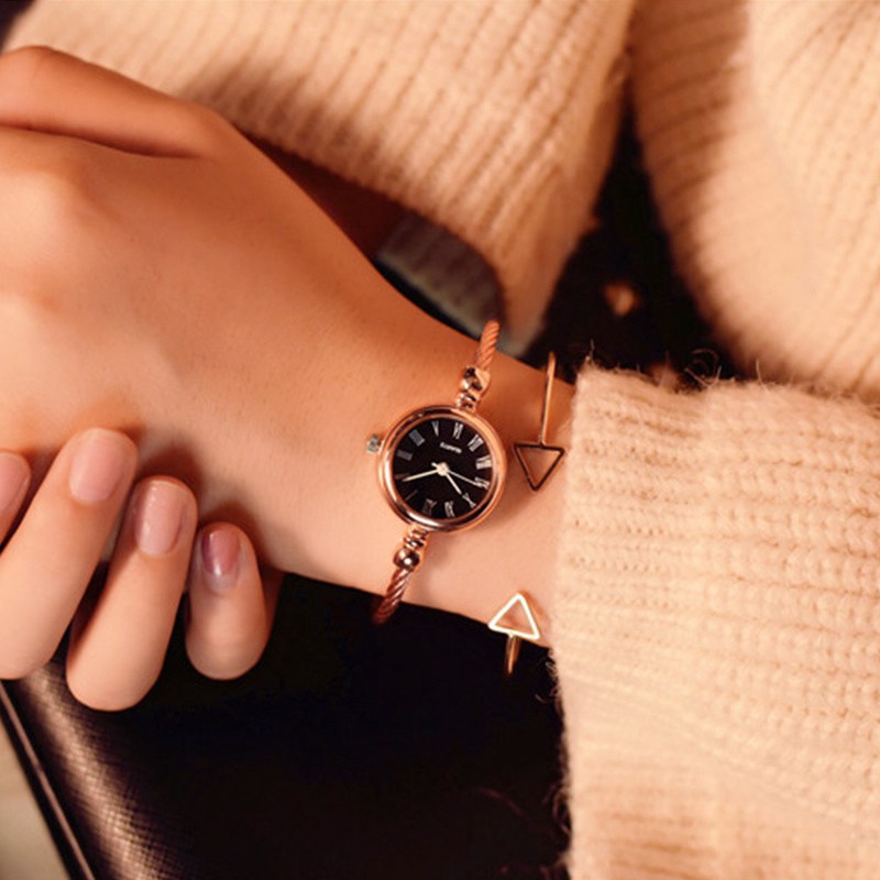 Bracelet Watch for Girls Student Minimalist Small Thin Strap Ins Retro Easy Matching Small Fresh Opening - 图片 10