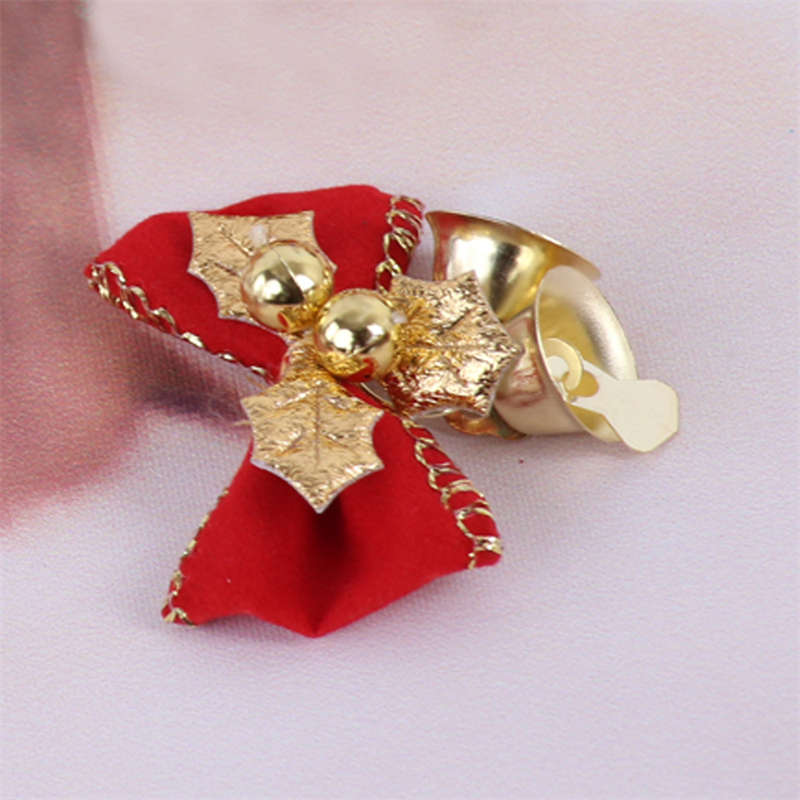 12PC Mini Bow Christmas Tree Decoration Christmas Gift Box Dress up Christmas DIY Accessories - 图片 6