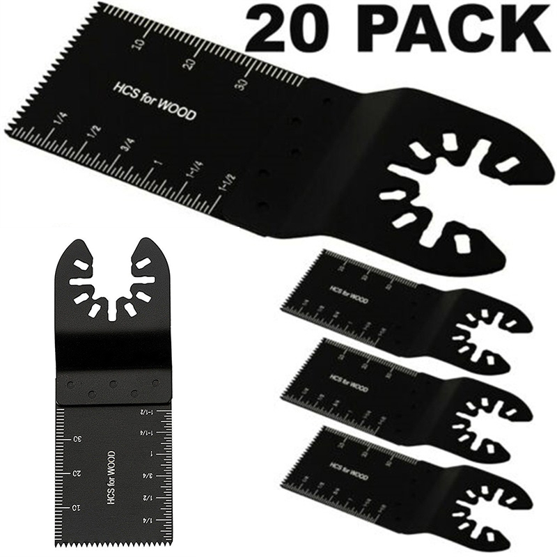 20PCS OSCILLATING MULTI TOOL BLADE SAW BLADES WOOD METAL CUTTER FOR DEWALT FEIN - Image 7