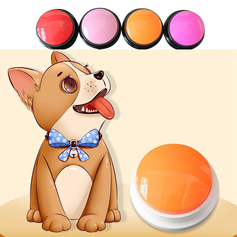 1X Pet Dog Talking Starter Dog Recording Button Training Speaking Tools Pet Toy - Image 11