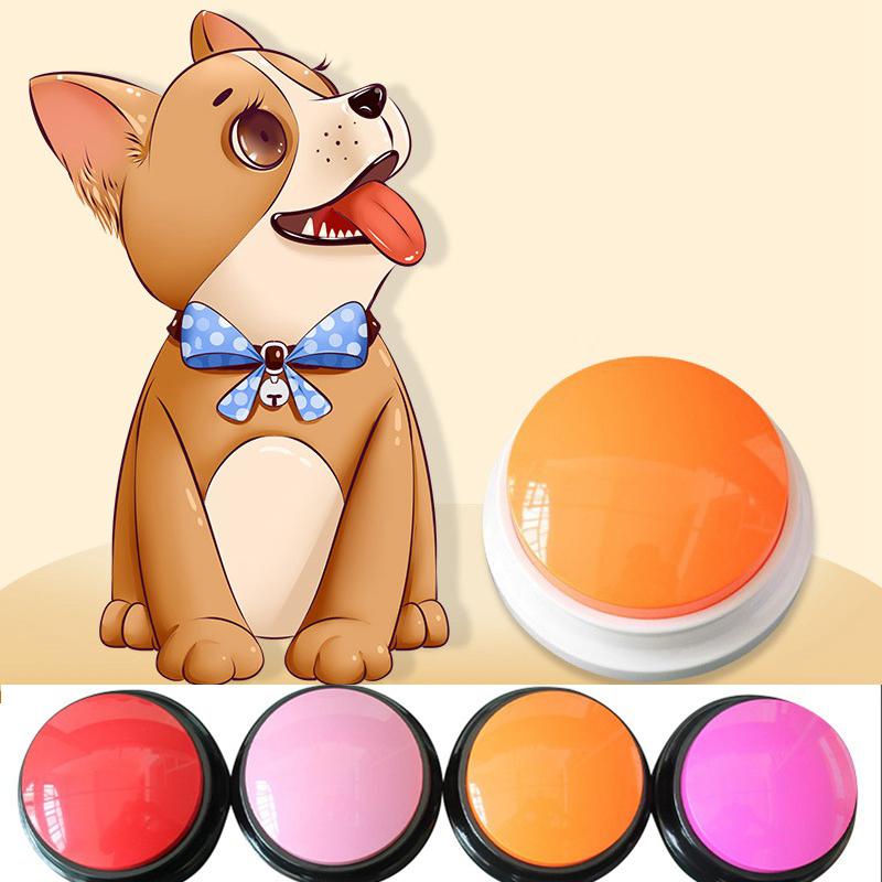 1X Pet Dog Talking Starter Dog Recording Button Training Speaking Tools Pet Toy - Image 10