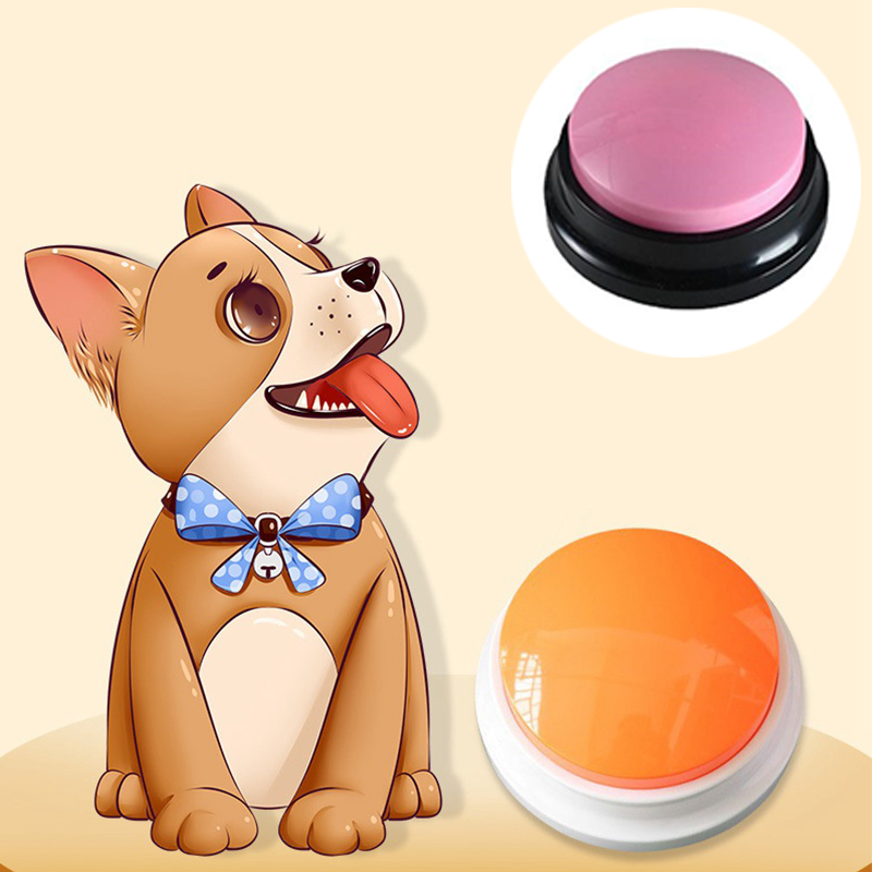 1X Pet Dog Talking Starter Dog Recording Button Training Speaking Tools Pet Toy - Image 15