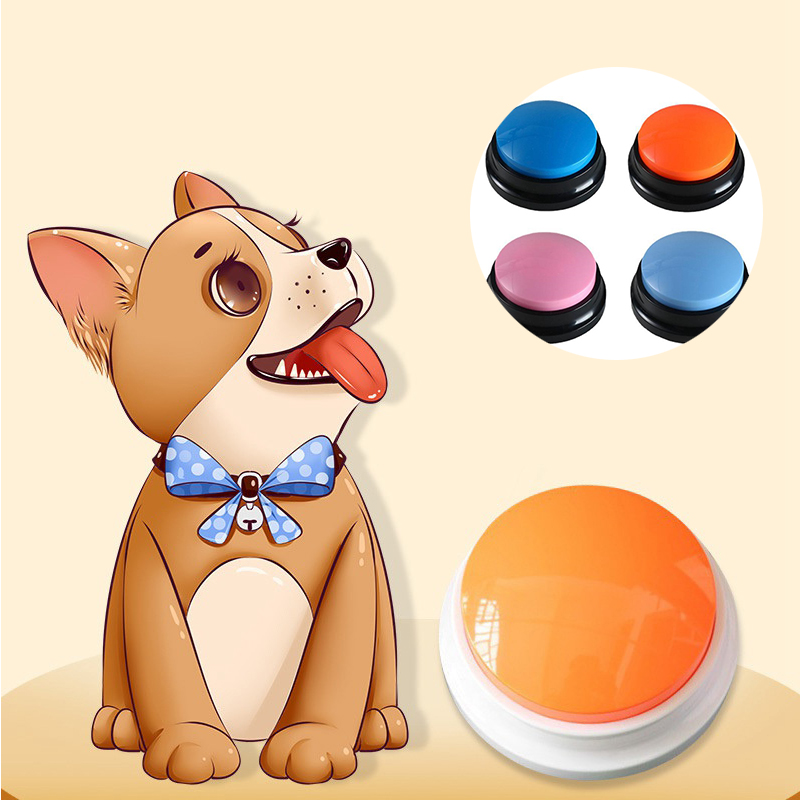 1X Pet Dog Talking Starter Dog Recording Button Training Speaking Tools Pet Toy - Image 8