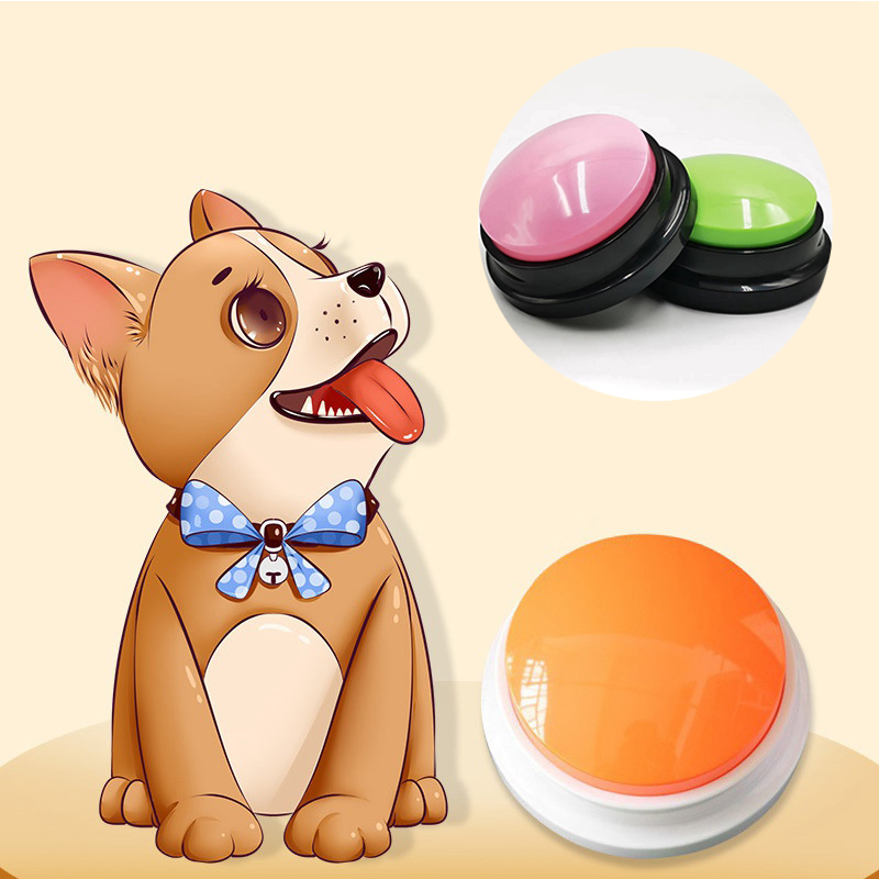 1X Pet Dog Talking Starter Dog Recording Button Training Speaking Tools Pet Toy - Image 6