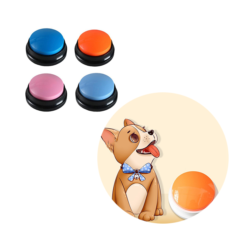 1X Pet Dog Talking Starter Dog Recording Button Training Speaking Tools Pet Toy - Image 14