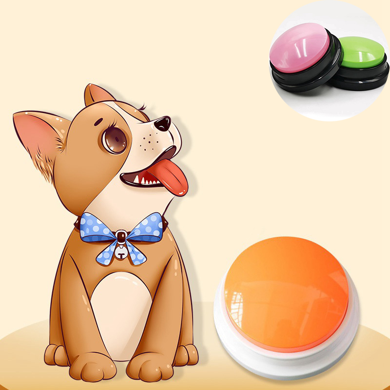1X Pet Dog Talking Starter Dog Recording Button Training Speaking Tools Pet Toy - Image 25