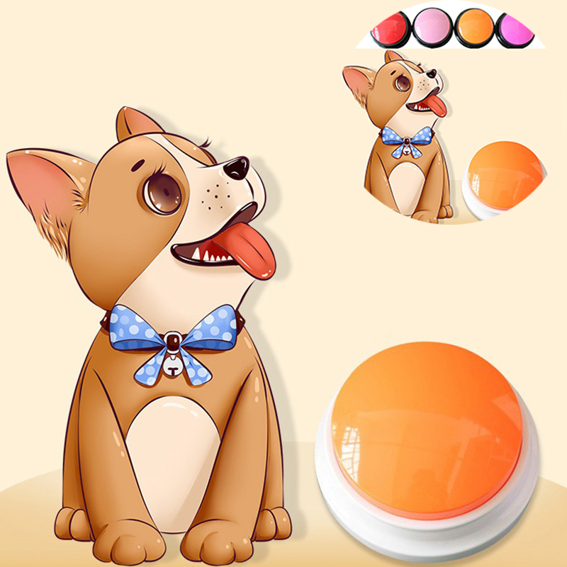 1X Pet Dog Talking Starter Dog Recording Button Training Speaking Tools Pet Toy - Image 20