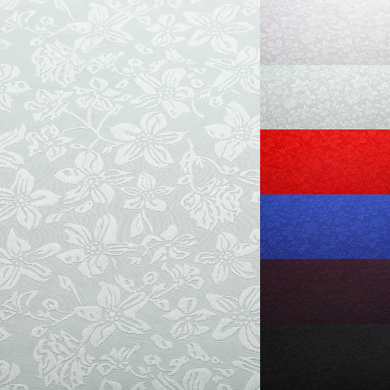 Embossed Platycodon Grandiflorum Jacquard Fabric Elegant Retro Jacquard Fabric DIY Fabric - 图片 7