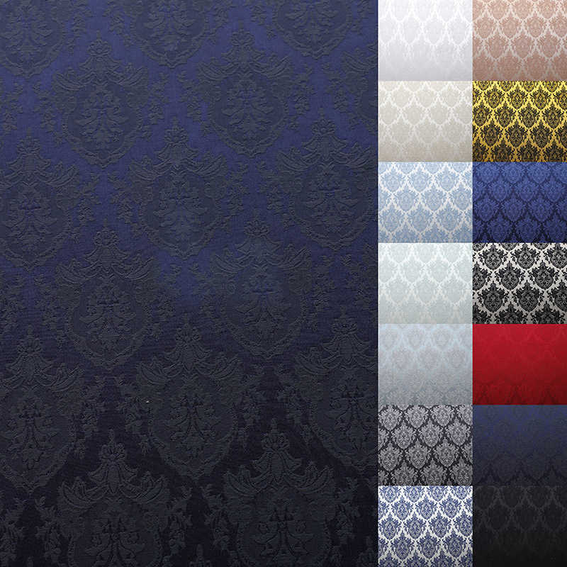 Turnip Lantern Pattern Jacquard Fabric Vintage Embossed Polyester Cotton Jacquard Fabric - Image 13