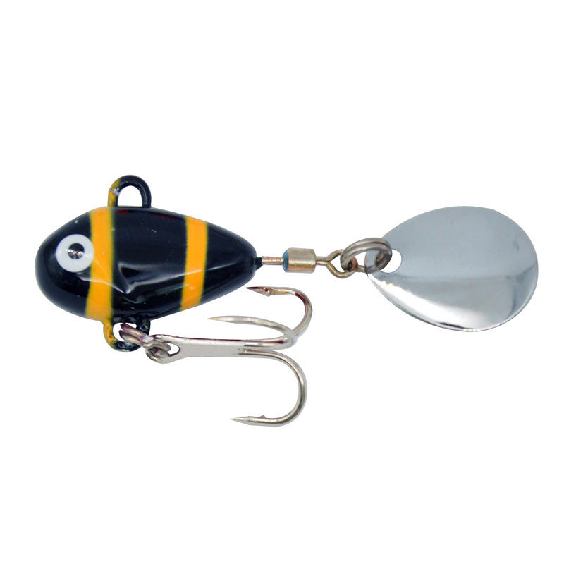 Small Cyclone VIB Fish Lead Lure 10g Rotating Sequins Artificial Bait Lure Hard Bait - Image 6