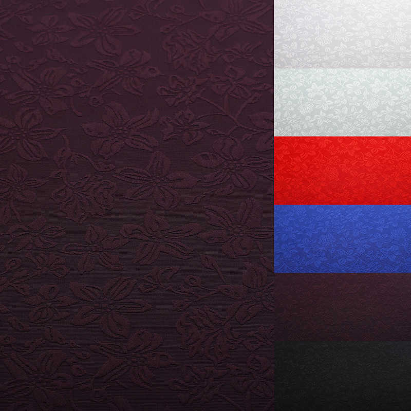 Embossed Platycodon Grandiflorum Jacquard Fabric Elegant Retro Jacquard Fabric DIY Fabric - 图片 10