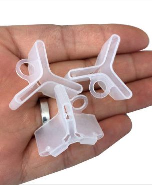 50PC Three Anchor Treble Hook Thimble Guard Hook Cover Fishing Bait Fishing Hook Protective Sleeve