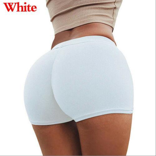 Summer Pants Fashion Women Sports Shorts Gym Workout Waistband Skinny Yoga Pants - 图片 8