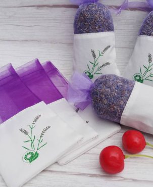 20PCS Empty Sachet Bags Portable Lavender Fragrance Bag Purse for Storage Spice