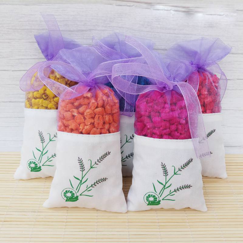 20PCS Empty Sachet Bags Portable Lavender Fragrance Bag Purse for Storage Spice - 图片 7