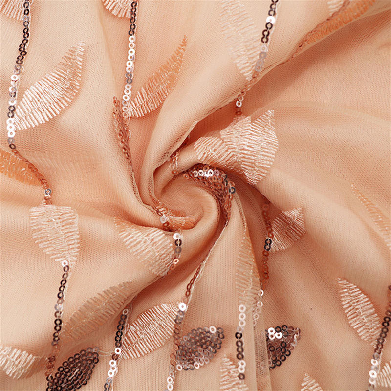 Women's Dress Plus Size Embroidered Bright Yarn Mesh Dress Fashion Slim-Fit V-neck Mid-Length Dress - Image 11