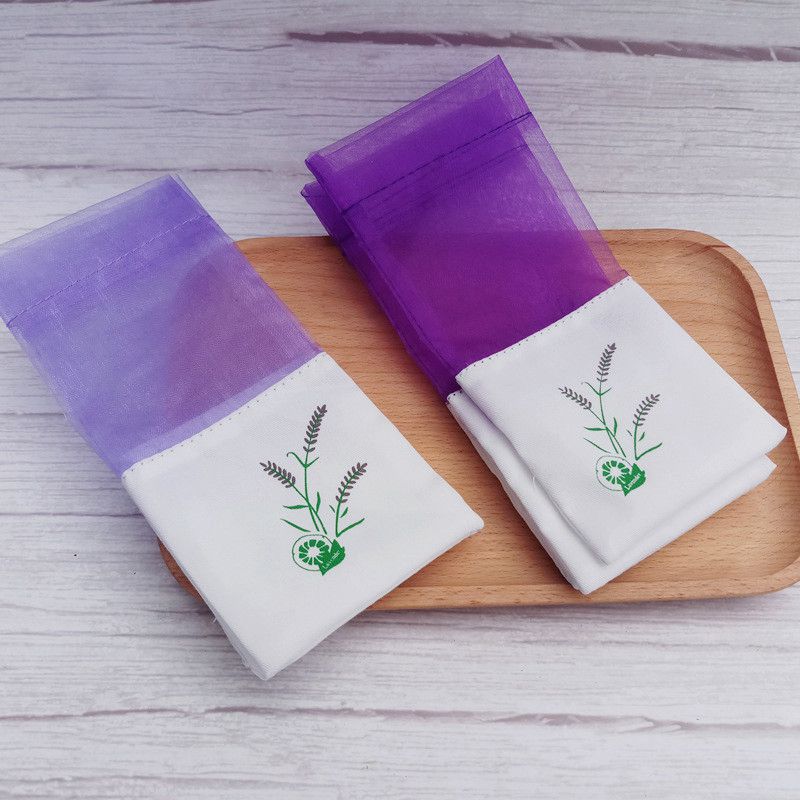 20PCS Empty Sachet Bags Portable Lavender Fragrance Bag Purse for Storage Spice - 图片 9