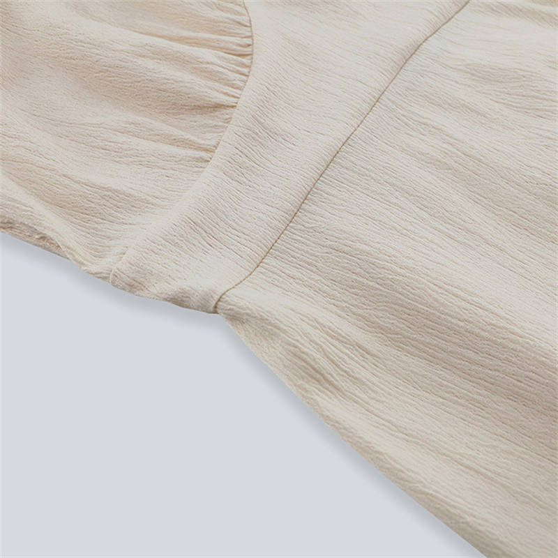 Women's Clothing V-neck Long-Sleeved Fishtail Dress Waist Slim Temperament Long Dress plus Size - 图片 11