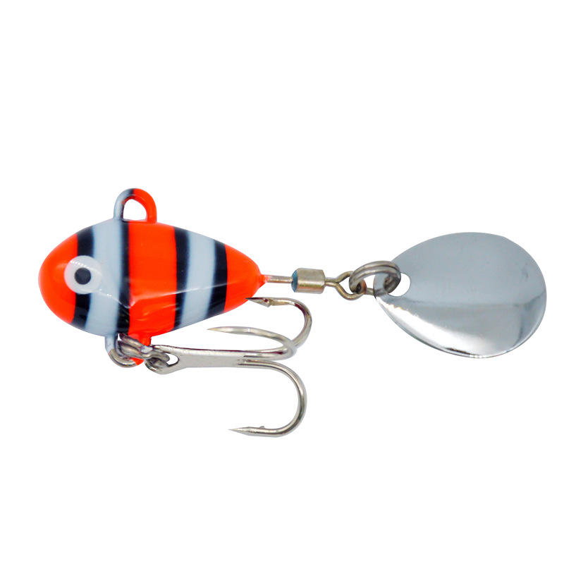 Small Cyclone VIB Fish Lead Lure 10g Rotating Sequins Artificial Bait Lure Hard Bait - Image 4