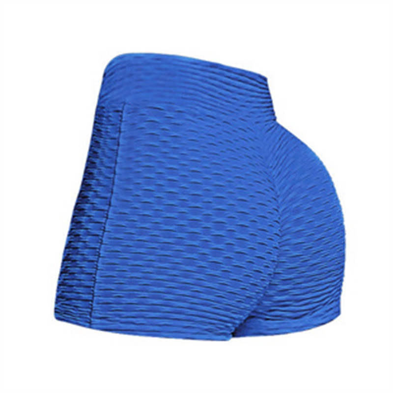 European and American Ins Amazon plus Size Peach Hip Bubble Fitness Sports Hip Raise Skinny Yoga Shorts - Image 4