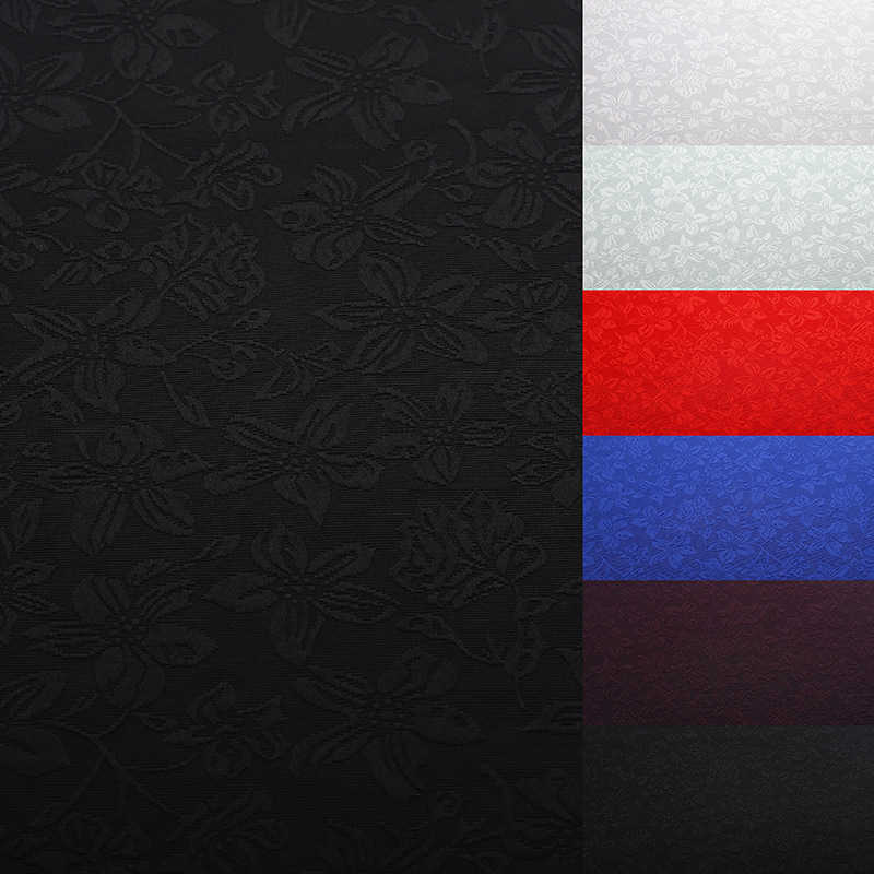 Embossed Platycodon Grandiflorum Jacquard Fabric Elegant Retro Jacquard Fabric DIY Fabric - 图片 11