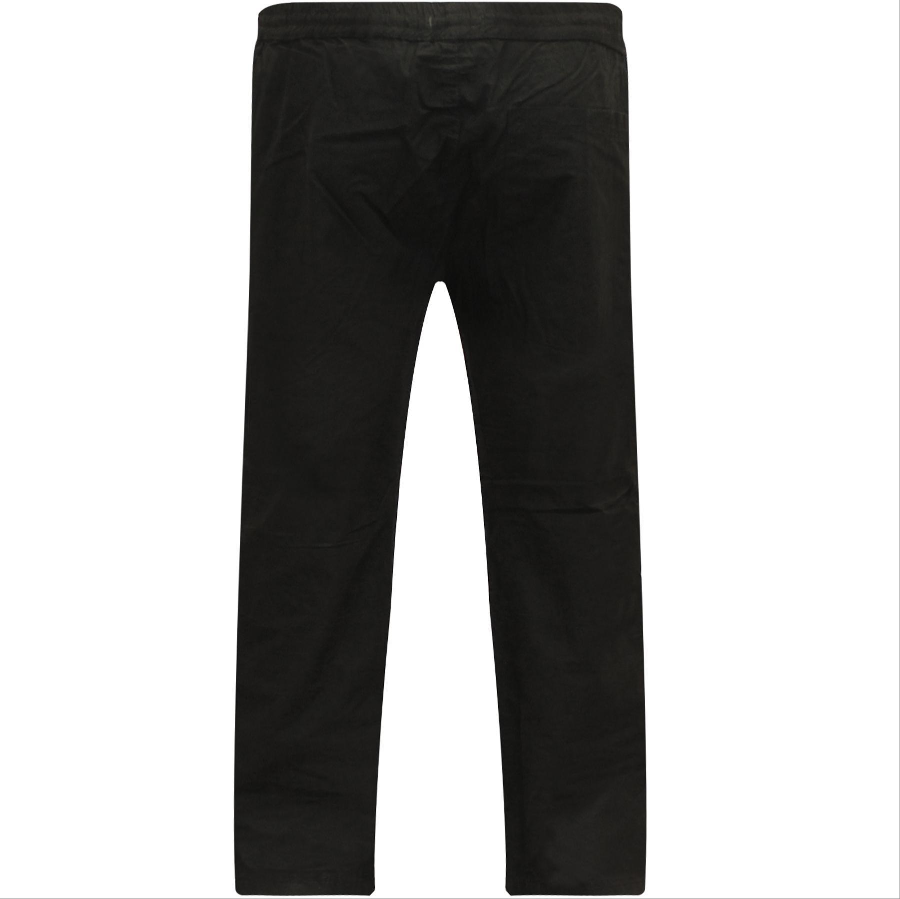 Mens Casual Linen Loose Pants Drawstring Yoga Long Slacks Beach Sport Trousers - Image 4