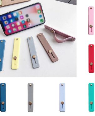 New Band Strap Silicone Finger Grip Mobile Phone Holder Sticker Ring Stand Decor