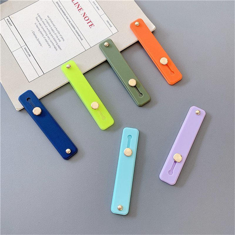 New Band Strap Silicone Finger Grip Mobile Phone Holder Sticker Ring Stand Decor - Image 17