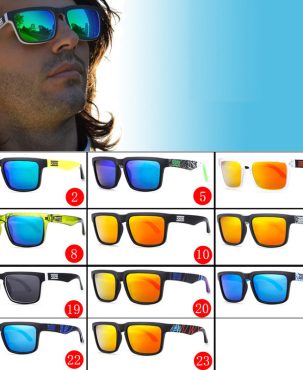 Men's Polarized Sunglasses Square Sports Fashion Sunglasses Fishing Glasses