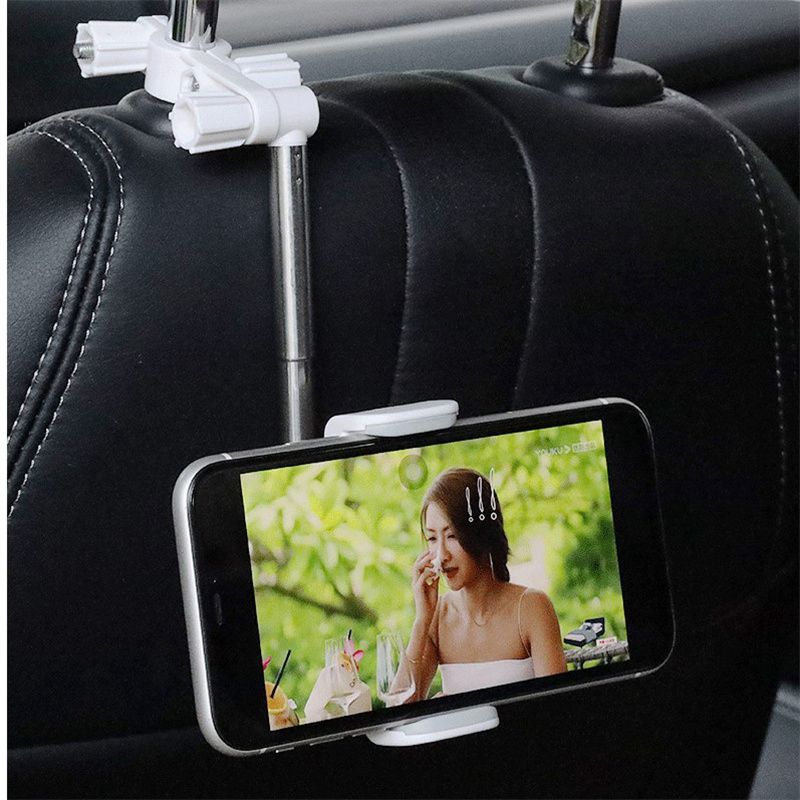 Universal 360° Car Rearview Mirror Mount Mobile Phone Holder Stand Cradle GPS - 图片 5