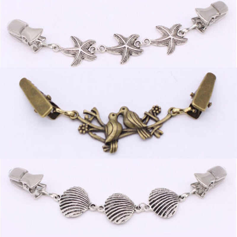 Brooches for Women's Clothing Cardigan Sweater Blouse Shawl Clips Scarf Clasp - Image 11