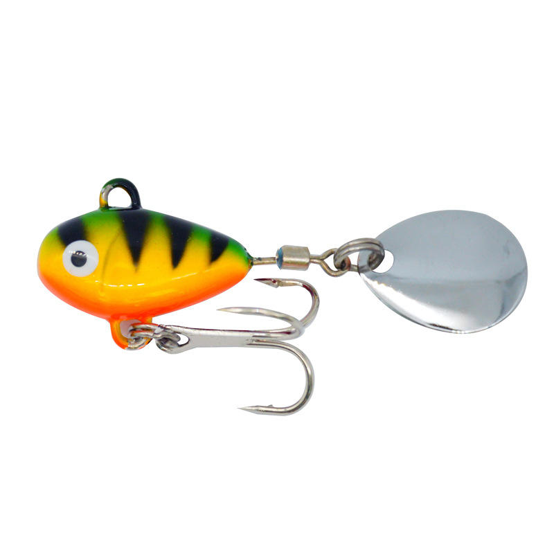 Small Cyclone VIB Fish Lead Lure 10g Rotating Sequins Artificial Bait Lure Hard Bait - Image 9