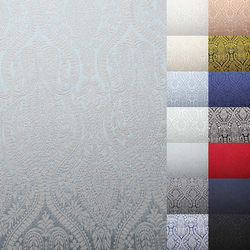 Buddha Pattern Jacquard Fabric Vintage Embossed Polyester Cotton Jacquard Fabric - 图片 10