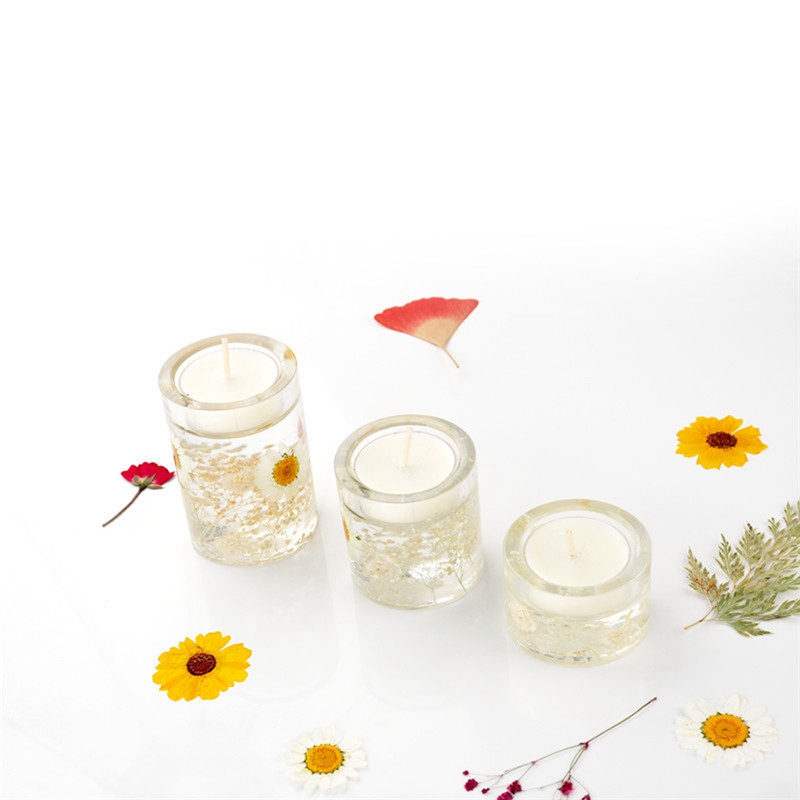 Candlestick Mold Candle Holder Resin Casting Silicone Mould Epoxy DIY Craft - Image 13