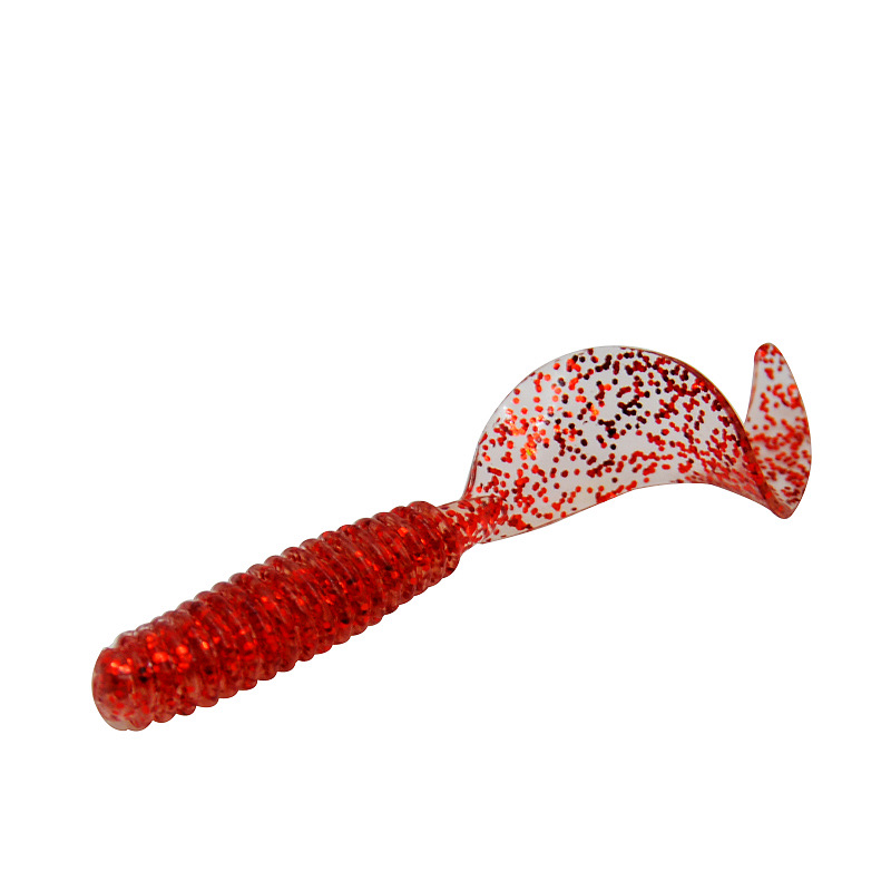 5/6/7cm Curly Tail Maggots Fishy Flavor Soft Lure Lure Artificial Bait Bass Bait - Image 5