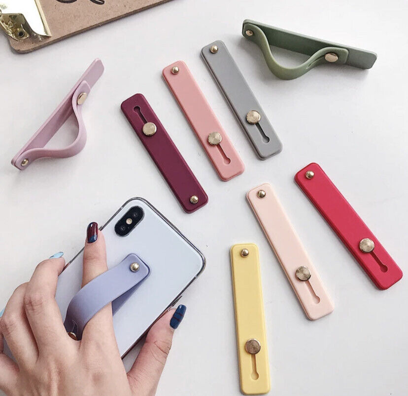 New Band Strap Silicone Finger Grip Mobile Phone Holder Sticker Ring Stand Decor - Image 20