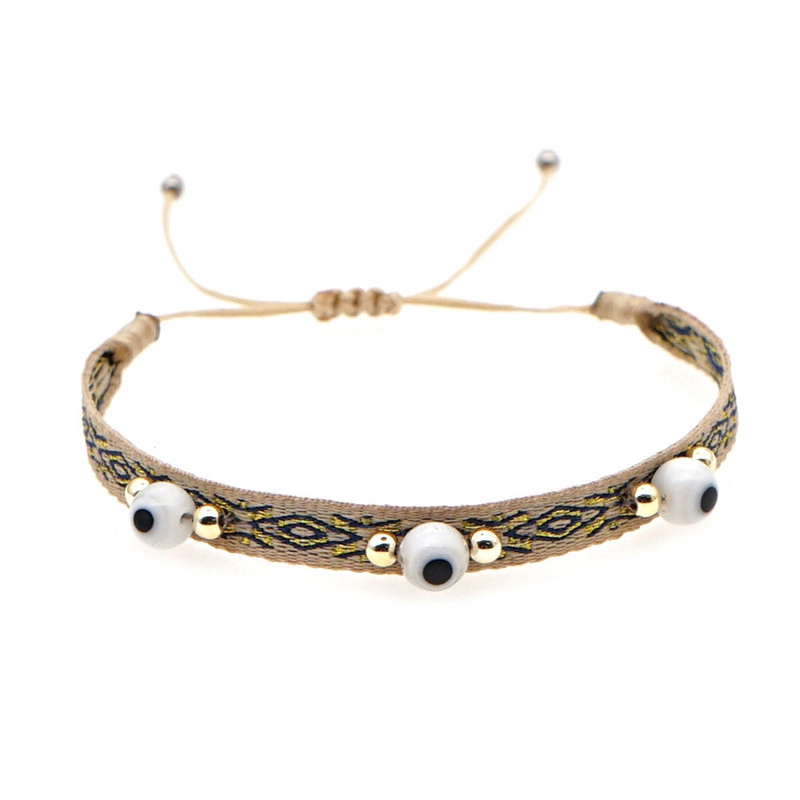 Fabric Bracelet For Women Braided Rope Cloth Bracelets Jewelry 2024Friendship Gift Jewellery Handmade Beads - 图片 9