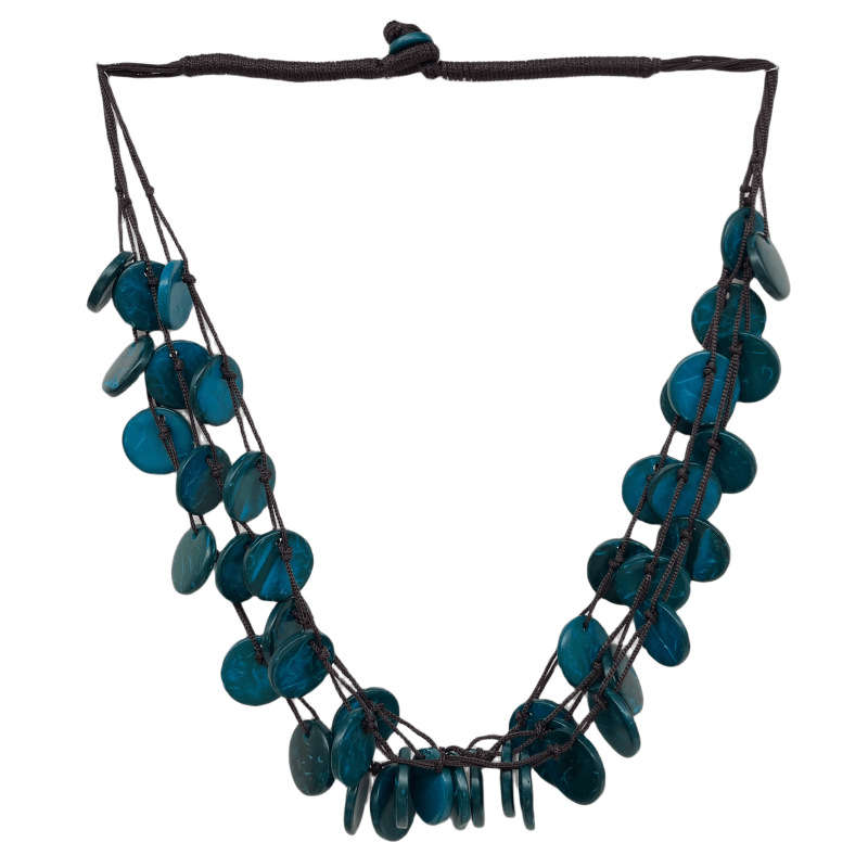 Bohemian Beach Necklace Anti-Allergy Ornament Necklace European and American Retro - 图片 3
