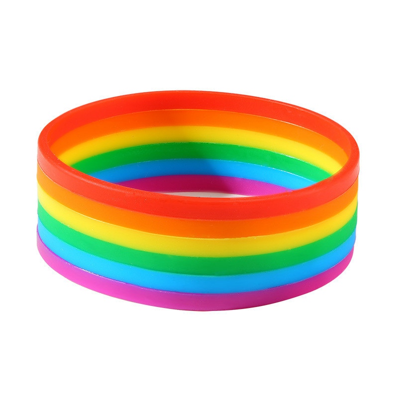 LGBTQ+ BRACELETS Gay Pride Rainbow Unisex Bracelet Jewellery Lesbian Trans - Image 4