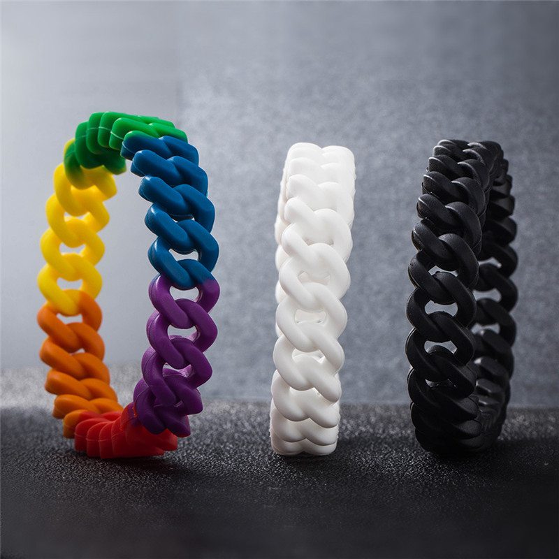 LGBTQ+ BRACELETS Gay Pride Rainbow Unisex Bracelet Jewellery Lesbian Trans - Image 5