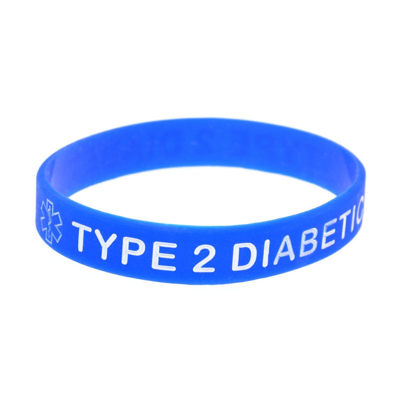 Silicone Bracelets Wrist Bands Medical Alert Health Survival Aware Adults Kids - 图片 7
