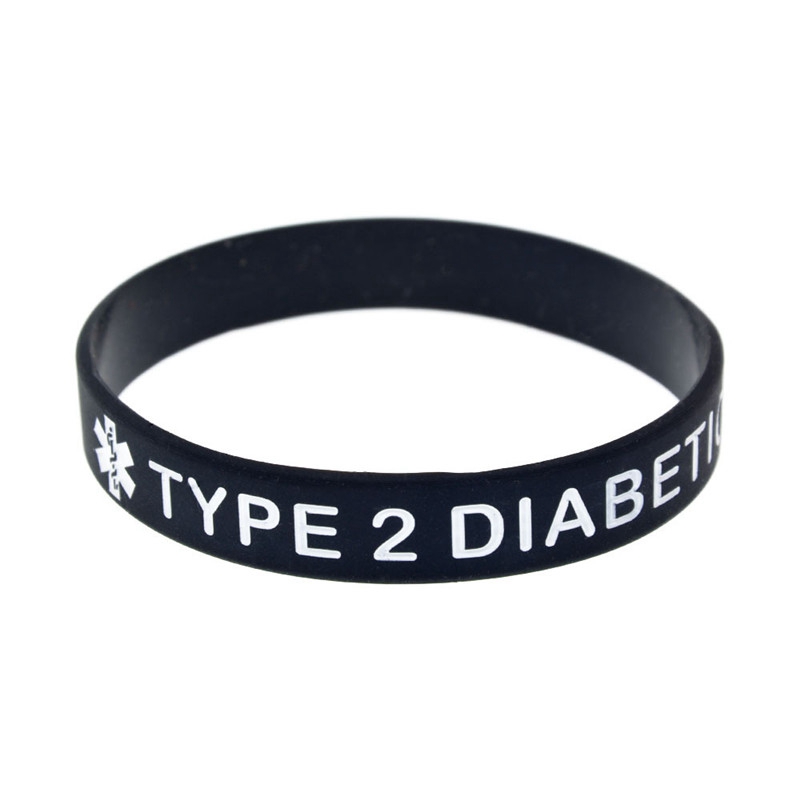 Silicone Bracelets Wrist Bands Medical Alert Health Survival Aware Adults Kids - 图片 8