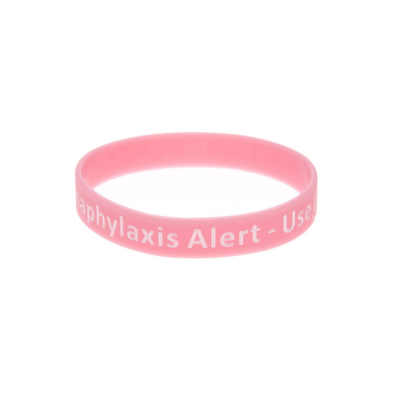 Silicone Bracelets Wrist Bands Medical Alert Health Survival Aware Adults Kids - 图片 9