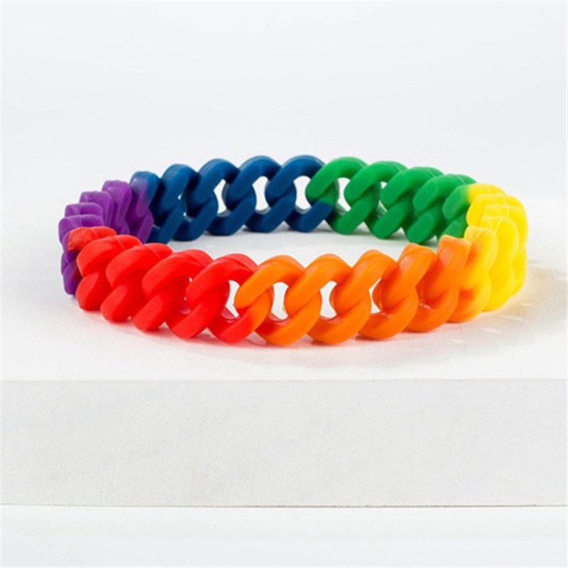 LGBTQ+ BRACELETS Gay Pride Rainbow Unisex Bracelet Jewellery Lesbian Trans - Image 12