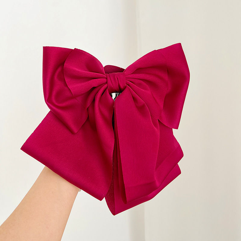 Big Bow Hairpin Female Hair Accessories Headdress Fashion Women Hair Clips - 图片 10