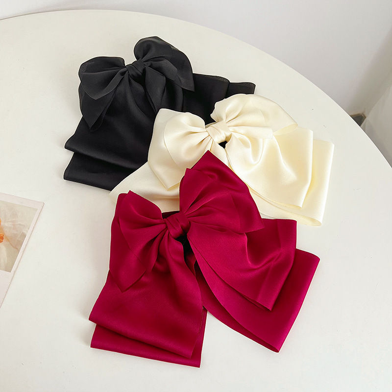 Big Bow Hairpin Female Hair Accessories Headdress Fashion Women Hair Clips - 图片 3